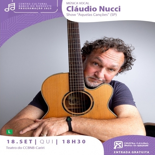 Cláudio  Nucci (SP) - 18/09/25 | Juazeiro do Norte
