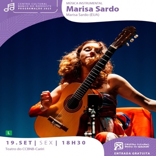 Marisa Sardo (EUA/ITA)  - 19/09/25 | Juazeiro do Norte