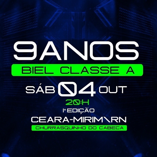 9 Anos Biel Classe A - 04/10/25 | Ceará-Mirim
