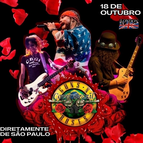 Guns Cover (20:30 abertura da casa) - 18/10/25 | Uberlândia