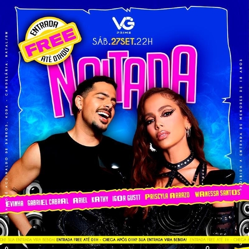 NOITADA - VG PRIME - 27/09/25 | Natal