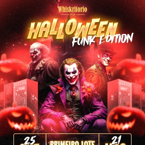 Halloween Whiskritorio - Funk Edition - 25/10/25 | Natal