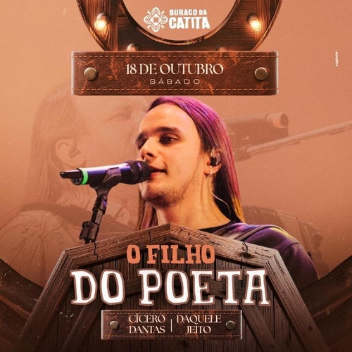 O FILHO DO POETA,  CÍCERO DANTAS ( ATRAÇÃO NACIONAL) , DAQUELE JEITO - 18/10/25 | Natal