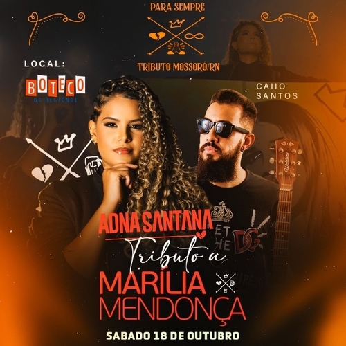 Tributo Marília Mendonça com Adna Santana  - 18/10/25 | Mossoró