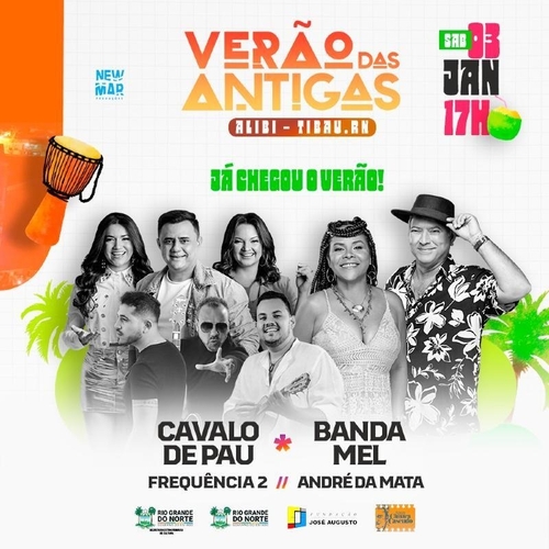 VERÃO DAS ANTIGAS 2026 - 03/01/26 | Tibau