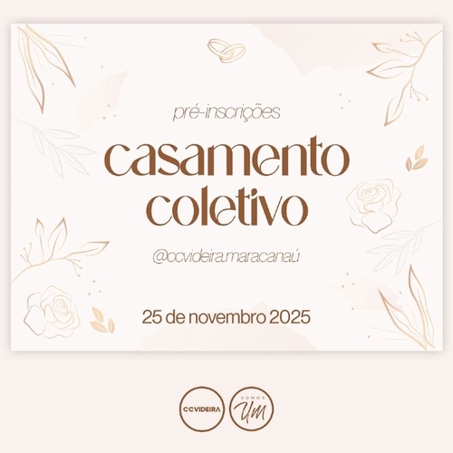 CASAMENTO COLETIVO - 10/10/25 | Maracanaú