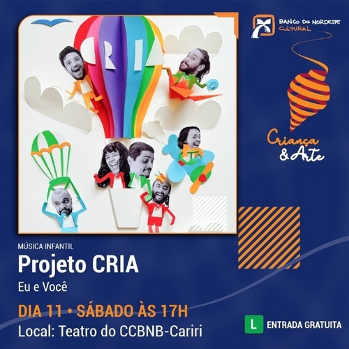 *Projeto CRIA (RJ)* - 11/10/25 | Juazeiro do Norte