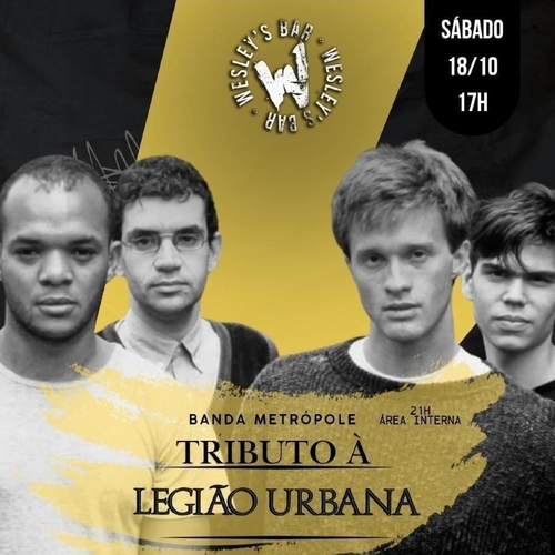 Tributo a Legião Urbana  - 18/10/25 | Natal