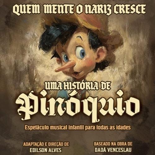 Quem mente o nariz cresce - Uma História de Pinóquio  - 02/11/25 | Campina Grande