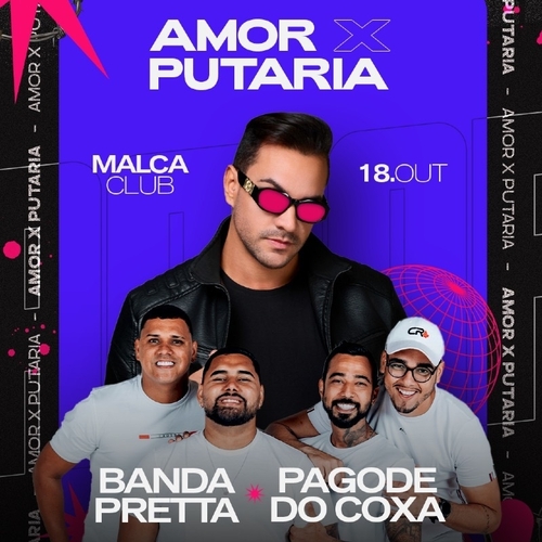 Amor x Putaria 2.0 - 18/10/25 | Natal