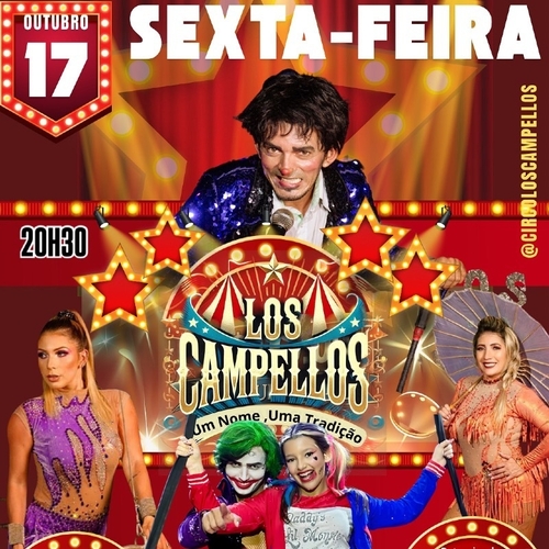CIRCO LOS CAMPELLOS ESTREIA ABOLIÇÃO IV - 17/10/25 | Mossoró