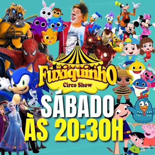 FUXIQUINHO CIRCO SHOW 20:00h - 18/10/25 | Angicos