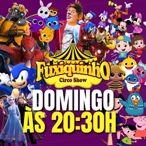 FUXIQUINHO CIRCO SHOW 20:00h - 19/10/25 | Angicos