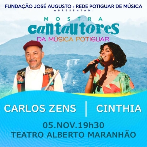 Cantautores - CARLOS ZENS e CINTHIA - 05/11/25 | Natal