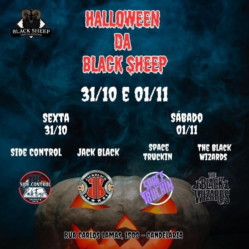 Halloween da Black Sheep  - 31/10/25 | Natal