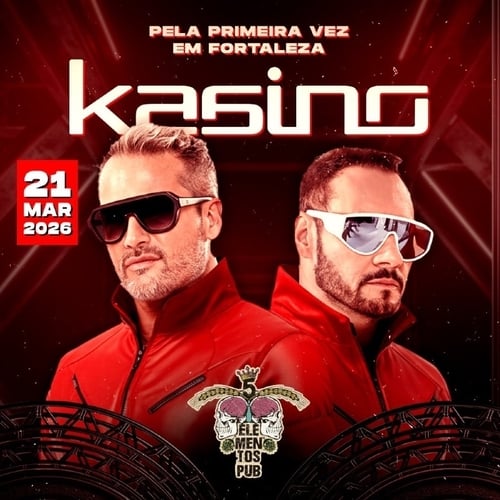 KASINO - 21/03/26 às 20:00 | Fortaleza