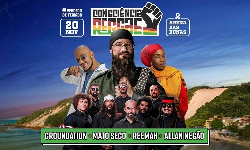 CONSCIÊNCIA REGGAE - NATAL/RN - 20/11/23 às 20:00