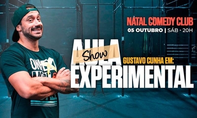 CANCELADO || Gustavo Cunha em Aula Experimental - 05/10/24 | Natal
