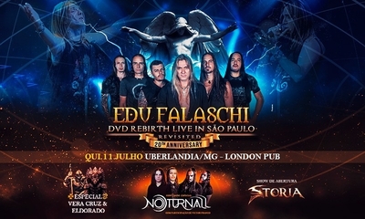 Edu Falaschi DVD Live in São Paulo Revisited 20 anos  - 11/07/24 | Uberlândia 