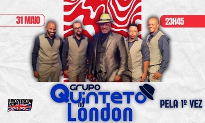 Quinteto no London (20:30h horário de abertura da casa) - 31/05/24 | Uberlândia 