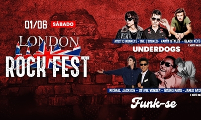 London Rock Fest (20:30h horário de abertura da casa) - 01/06/24 | Uberlândia 