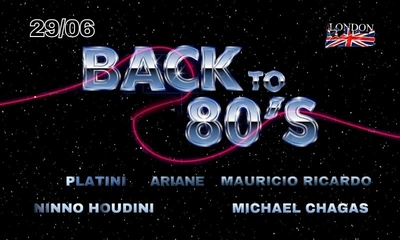 Back to 80s (20:30h horário de abertura da casa) - 29/06/24 | Uberlândia 