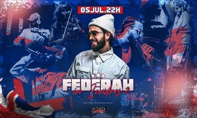 Federah (20:30h horário de abertura da casa) - 05/07/24 | Uberlândia 