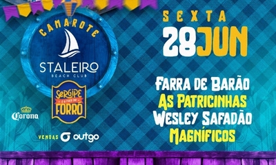 SEXTA -  28/06 - CAMAROTE STALEIRO 79 - ARRAIÁ DO POVO 2024 - 28/06/24 | Aracaju