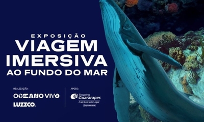 Exposição Viagem Imersiva ao Fundo do Mar  - 31/07/24 | Jaboatão dos Guararapes