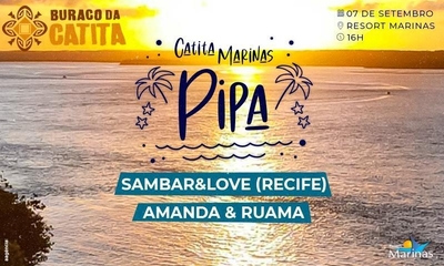 CATITA MARINAS PIPA , SAMBAR&LOVE (RECIFE) / AMANDA & RUAMA - 07/09/24 | Natal