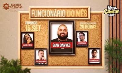 Fábrica de Piadas Potiguar apresenta Funcionário do Mês: Gian Danves - 15/09/24 | Natal