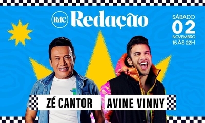 REDAÇÃO BAR - ZÉ CANTOR +AVINE VINNY - 02/11/24 | Natal