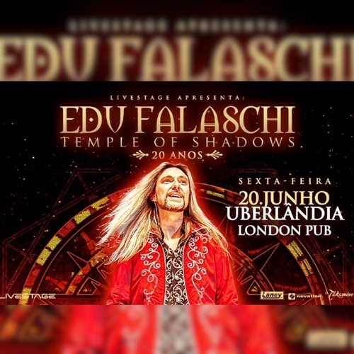 Edu Falaschi (19:30 horário de abertura da casa) - 20/06/25 | Uberlândia 