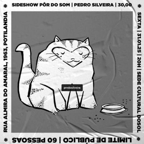 Pedro Silveira na Sede Cultural Dosol - 31/01/25 | Natal