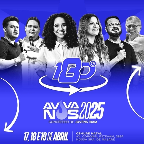 CONGRESSO AVIVA-NOS 180  - 17/04/25 | Natal
