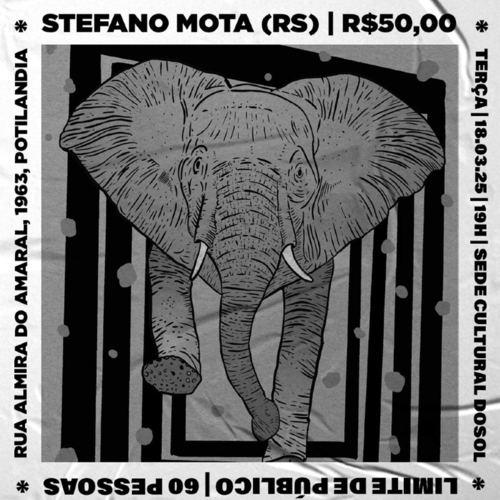 Stefano Mota na Sede Cultural Dosol - 18/03/25 | Natal