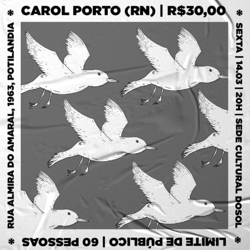 Carol Porto na Sede Cultural Dosol - 14/03/25 | Natal