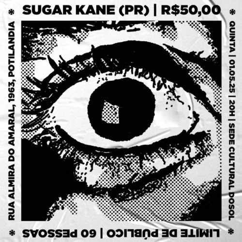 Sugar Kane na Sede cultural dosol - 01/05/25 | Natal