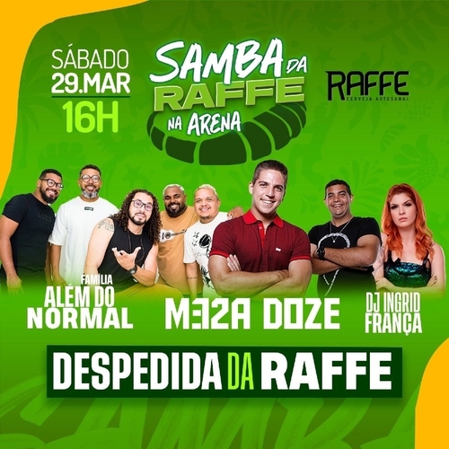 [NOVA DATA] DESPEDIDA DA RAFFE - 29/03/25 | Natal