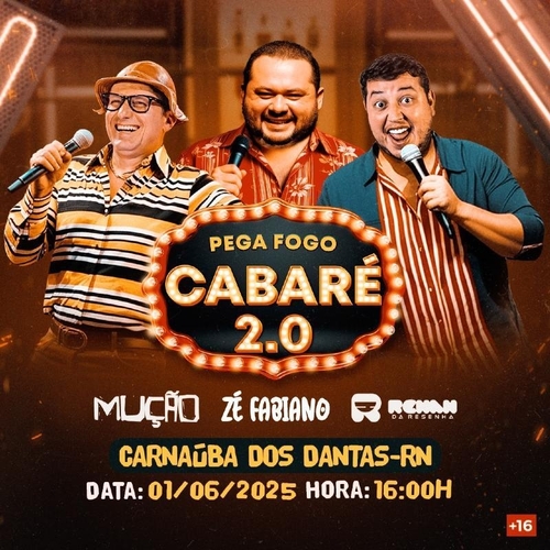 Cabaré 2.0 Carnaúba dos Dantas - 01/06/25 | Carnaúba dos Dantas