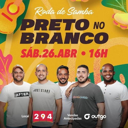 RODA DE SAMBA DO PRETO NO BRANCO NO 294 - 26/04/25 | Natal