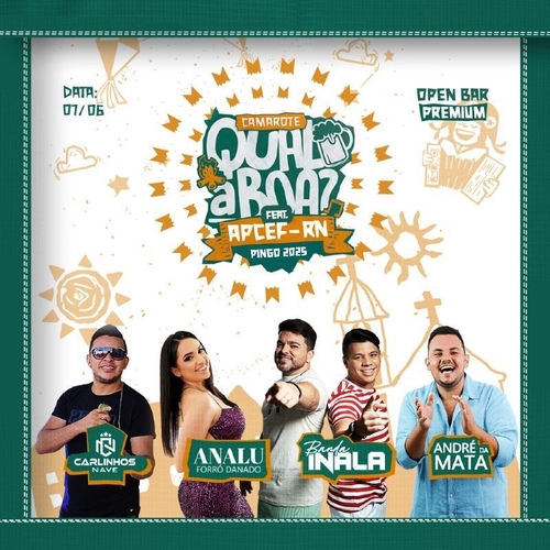 Camarote Qual a Boa feat. APCEF - RN - 07/06/25 | Mossoró
