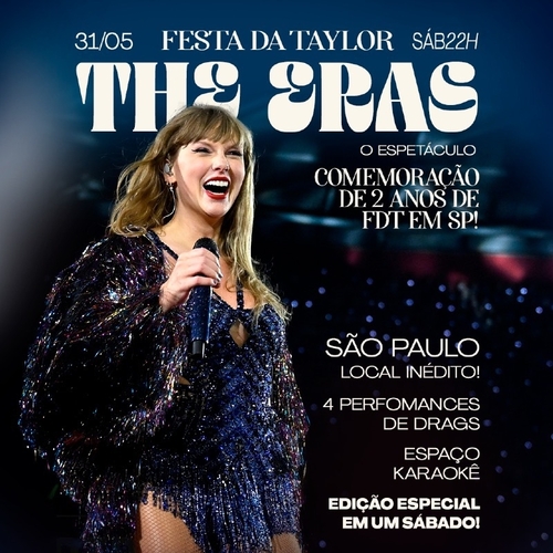 Festa da Taylor - 2 Anos em SP - 31/05/25 | São Paulo