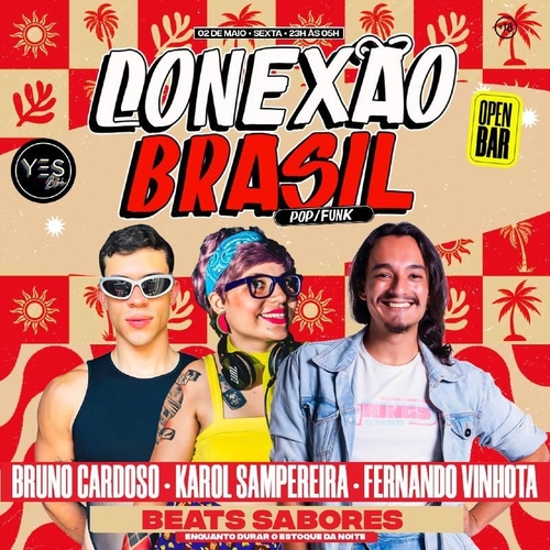 CONEXÃO BRASIL - SEXTA OPEN BAR - 02/05/25 | Ribeirão Preto