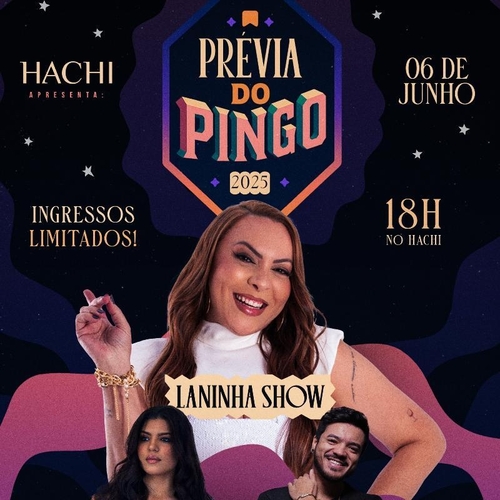 Previa do pingo Hachi - 06/06/25 | Mossoró