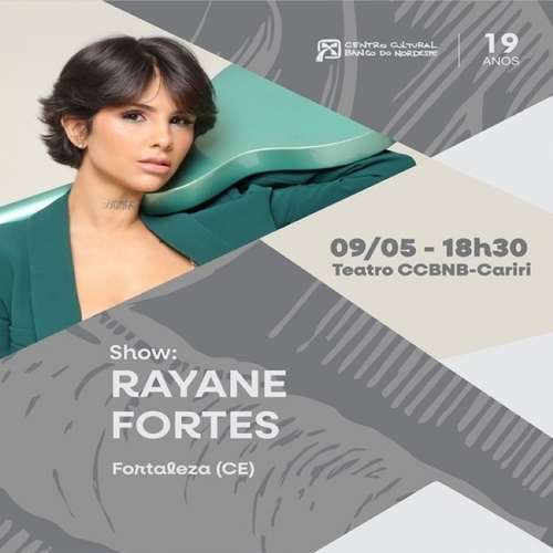 Rayane Fortes (Fortaleza-CE)  - 09/05/25 | Juazeiro do Norte
