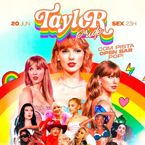 Taylor Pride 2025 em São Paulo - 20/06/25 | São Paulo