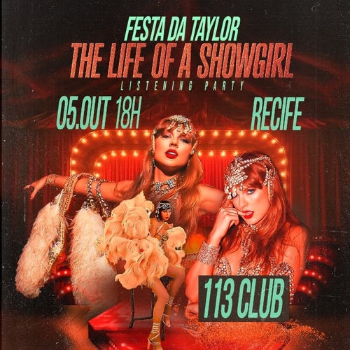 Festa da Taylor - The Life of a Showgirl em Recife - 05/10/25 | Recife