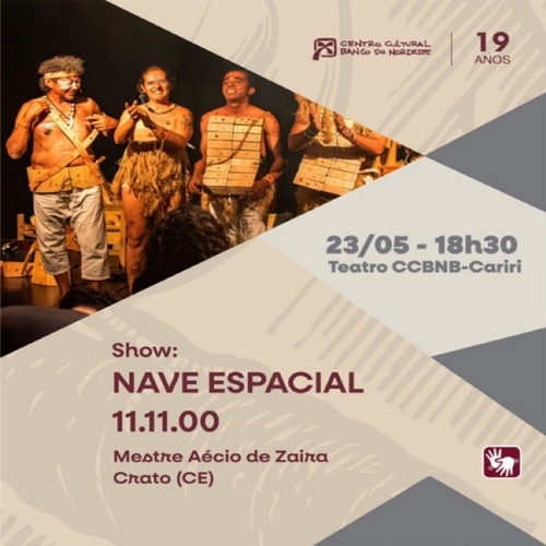 Mestre Aécio de Zaira- NAVE ESPACIAL 11.11.00 - 23/05/25 | Juazeiro do Norte