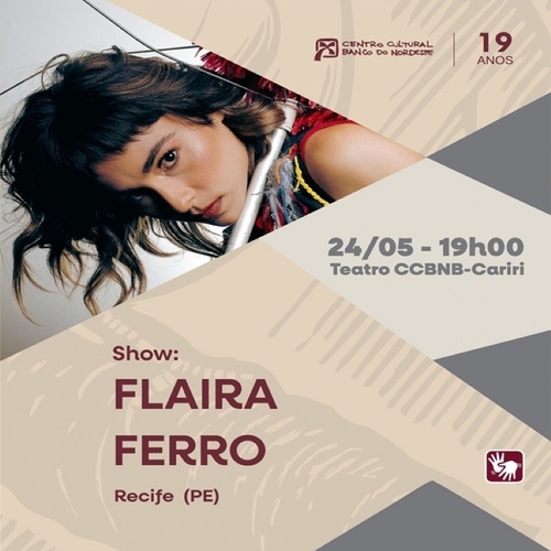 Flaira Ferro (Recife-PE)  - 24/05/25 | Juazeiro do Norte